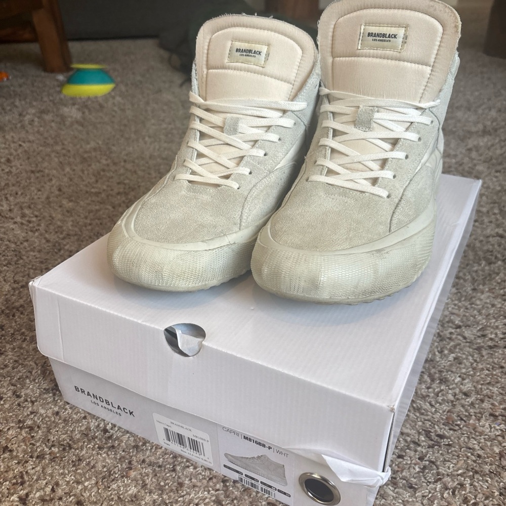 Brandblack Cream Athletic Shoes